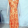 Yellow Blocks Design on Orange Color Base Long Size Paan Neck Rayon Kurti 20210430 175621 Copy 100x100