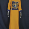Mango Yellow Collor Embroidary Patch in Front Full Sleeve Rayon Material Half Stand Collar Kurti Rayon Yellow1 100x100